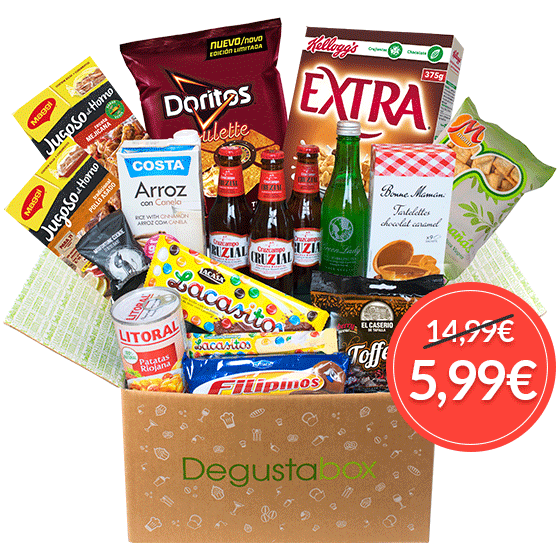 Tu primera Degustabox al precio más increíble