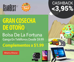 De China a tu casa en 72 horas... ¡Así son en Gearbest!