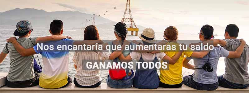 Formas de aumentar tu saldo en beruby